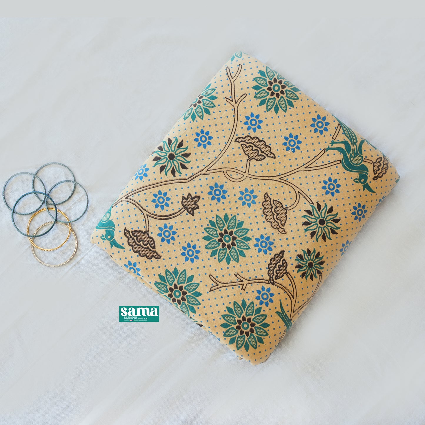 Kalamkari Screen Print Cotton Fabric | Premium Printed Cotton| ₹210/Meter