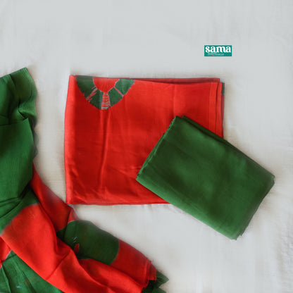 Muslin Silk 3-Piece Unstitched Suit Set | Premium Dress Material | SAMA Designs